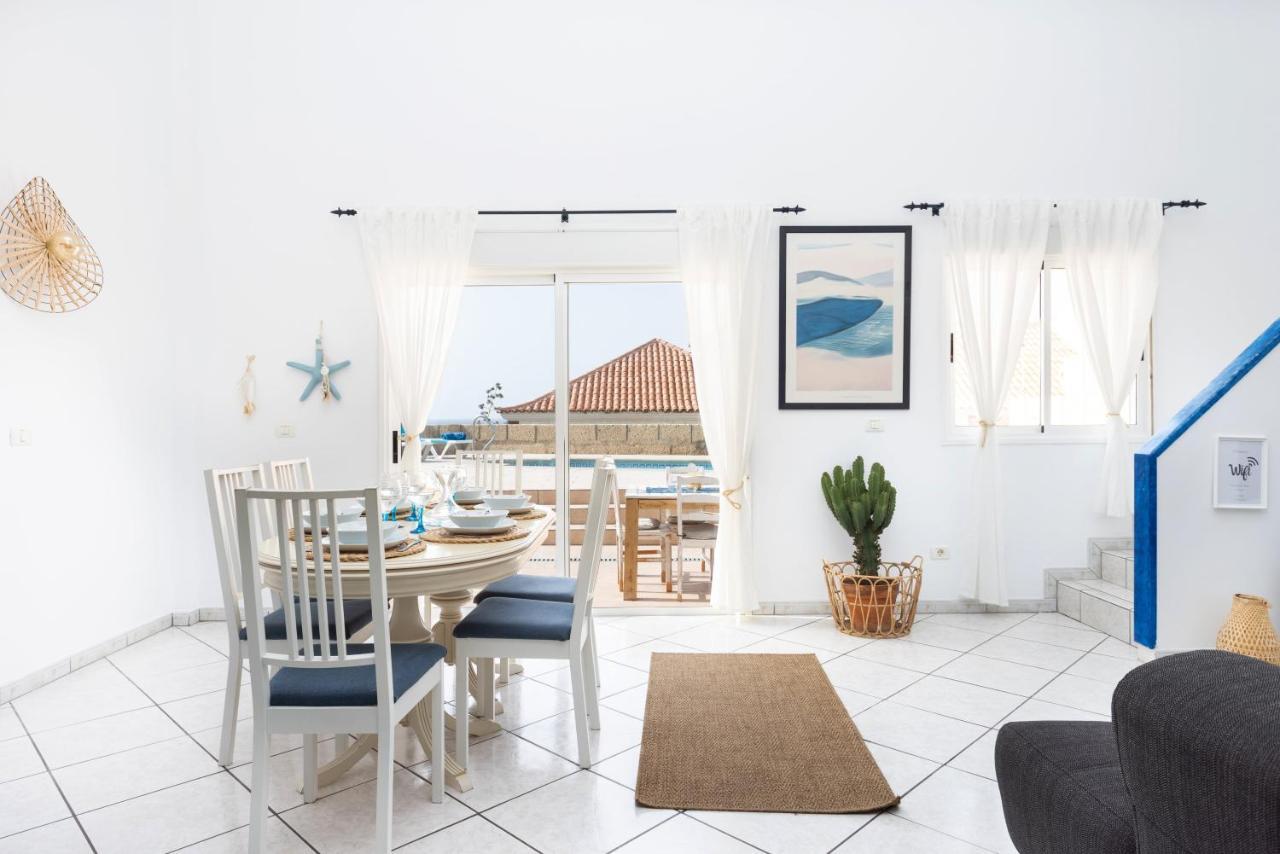 Casa Higo - Private Pool - Ocean View - Bbq - Terrace - Free Wifi - Child & Pet-Friendly - 3 Bedrooms - 6 People Poris de Abona Ngoại thất bức ảnh